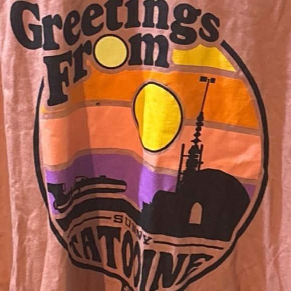 Limited Edition Rock Em Socks Star Wars Greeting's From Sunny Tatooine Tee Shirt - Picture 4 of 14